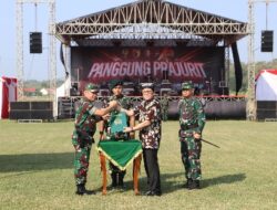 PJ Bupati Adriyanto Hadiri Penutupan TMMD ke- 120