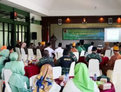 Kodim Bojonegoro Gelar Komsos dengan KBT Samakan Persepsi Dan Perkuat Sinergitas