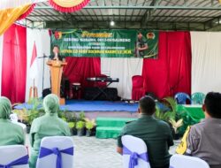 Resmikan Gedung Koramil Baureno, Ini Pesan Dandim 0813 Bojonegoro