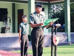 Wujud Penghormatan kepada Pahlawan Kusuma Bangsa Kodim 0813 Bojonegoro Gelar Upacara Tujuh Belasan