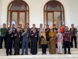 Sejumlah Pejabat Sambut Tim Penilai Lapang Lomba BUM Desa Tingkat Jatim 2024 Di Bojonegoro