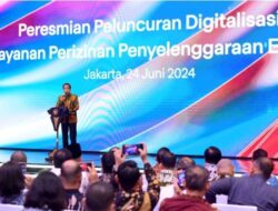 Presiden Jokowi Luncurkan Digitalisasi Layanan Perizinan 