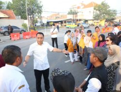 Wali Kota Eri Sidak Pelebaran Jalan Di Simpang Lima Keputih, Sudah Tak Macet Setelah 15 Tahun