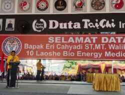 Walikota Eri Apresiasi Senam Kesehatan Bio Energy Medical Chi Kung Hadir Di Surabaya