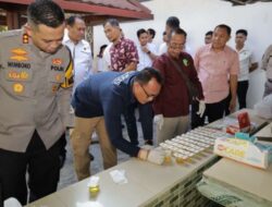 Polrestabes Surabaya Lakukan Tes Urine Anggota Satreskrim