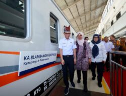 KA Jakarta-Banyuwangi Blambangan Ekspress Resmi Beroperasi