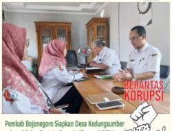 Desa Kedungsumber Disiapkan Pemkab Bojonegoro  Sebagai Peserta Desa Antikorupsi 2024