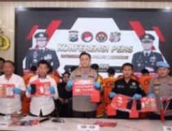 Polres Lamongan Ringkus 8 Tersangka Pengedar Sabu