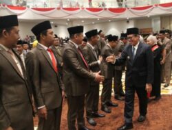 Pj Adriyanto Ucapkan Selamat Kepada 50 Anggota DPRD Yang Resmi Dilantik