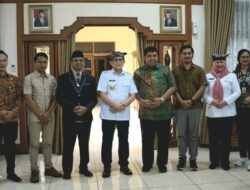 Pj Adriyanto Sambut Kunjungan Tim Tim Fact Finding Kemenpora