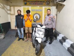 Kurang dari 24 jam Polisi Berhasil Ungkap Maling Motor Di Gresik