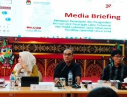 Hari Ini  KPU Tetapkan Paslon Pilgub Jatim 2024 Lewat Pleno Tertutup