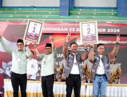 KPU Lamongan Tetapkan Nomor Urut Paslon Bupati Dan Wakil Bupati