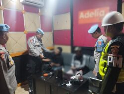 Propam Polres Bojonegoro Bersama  Subdenpom Sasar Anggota Polri dan TNI Di Tempat Hiburan