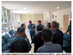 KSAL, Dankodiklatal Bersama Panglima Koarmada II Kunjungi Lakesla Dan RAHO Club-Lakesla