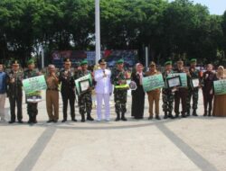 Pj Bupati Adriyanto Hadiri Upacara HUT Ke-79 TNI