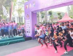 Dandim 0813  Bersama Forkopimda Bojonegoro Lepas Ribuan Peserta Fun Run 2024