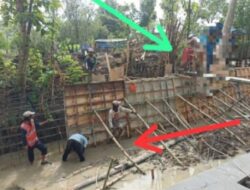 Menelisik Proyek TPT Dinas PU SDA Bojonegoro Diduga Kurang Pengawasan