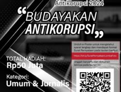 KPK Gelar Lomba Fotografi Antikorupsi Bagi Jurnalis Dan Umum, Berikut Ketentuannya