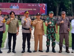 Forkopimda Bojonegoro Ikuti Apel Pergeseran Pasukan Pengamanan TPS