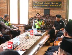 Dalam Rangka Cooling System Jelang Pilkada Kapolres Silaturahmi ke Perguruan Silat di Bojonegoro