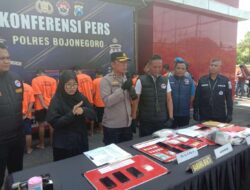 Polres Bojonegoro Tangkap Puluhan Pengedar Sabu