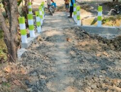 Pemdes Bandungrejo Bangun Jembatan JUT Untuk Permudah Akses Petani