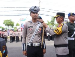 Kapolres Bojonegoro Pimpin Apel Gelar Pasukan Operasi Terpusat Lilin Semeru 2024