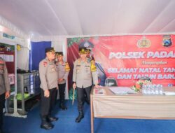 Kapolres Bojonegoro Jelang Perayaan Nataru Cek Pos Pam Dan Pos Yan