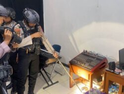 Jelang Ibadah Natal 2024 Polres Bojonegoro Lakukan Sterilisasi Gereja