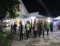 Kapolres Dan Forkopimda Sambangi Sejumlah Gereja Di Bojonegoro Cek Pengamanan Misa Malam Natal