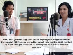 DKPP Bojonegoro:Sosialisasikan HPP Gabah Tahun 2025