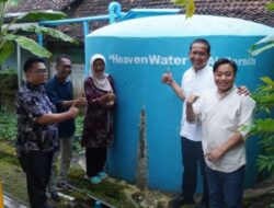 Usai Dilantik Bupati dan Wakil Bupati Bojonegoro Luncurkan Program Unggulan Instalasi Pemanen Air Hujan