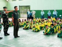 Ratusan Anak PAUD ABA Lakukan Kunjungan Edukasi Di Kodim 0813 Bojonegoro