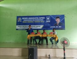 Jaring Aspirasi Konstituen Lasuri Gelar Reses Di Kanor 