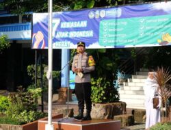 Tumbuhkan Kesadaran Harkamtibmas Polres Bojonegoro Gelar Police Goes To School