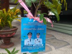 Ucapan Selamat Pelantikan Bupati Dan Wakil Bupati Bojonegoro Dengan Tanaman Hidup