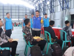 Kapolres Bojonegoro Cek Proses Penerimaan Anggota Polri Terpadu Tahun 2025
