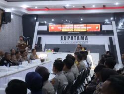 Jelang Ramadhan Polres Bojonegoro Gelar Latpraops Pekat Semeru 2025