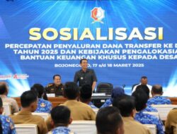 Sosialisasikan BKK Desa 2025 Bupati Wahono Tekankan Pengentasan Kemiskinan Dan Peningkatan IPM