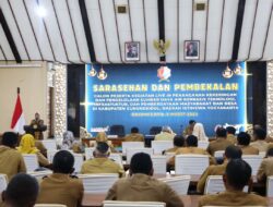 Pemkab Bojonegoro Gelar  Sarasehan Pengelolaan Sumber Daya Air Berbasis Teknologi