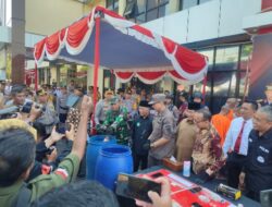 Gelar Operasi Pekat Semeru 2025 Polres Bojonegoro Ungkap 131 Kasus