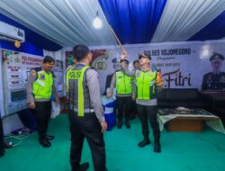 Kapolres Bojonegoro Tinjau Pos Pam Operasi Ketupat Semeru 2025