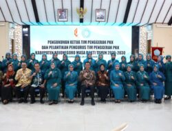 Bupati Setyo Wahono Kukuhkan Pengurus TP PKK Bojonegoro 2025-2030