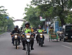 Kapolres Bojonegoro Pantau Kelancaraan Arus Mudik Di Hari Kedua Lebaran