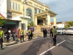 Ratusan Polisi Amankan Perayaan Kenaikan Yesus Kristus Di Bojonegoro