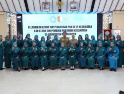 Ketua TP PKK Kecamatan Dan Ketua Tim pembina Posyandu Se Kab Bojonegoro Resmi Dilantik