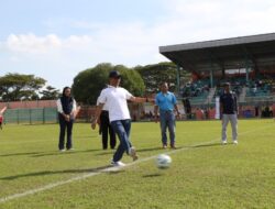 Bupati Bojonegoro Berkomitmen Majukan Dan Perbaiki Infrastruktur Olahraga Bojonegoro