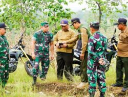 Dandim 0813 Bojonegoro Tinjau Lokasi Rencana Pembentukan Yon TP Di Temayang