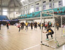 Semarakkan Hari Bhayangkara Ke-79 Kapolres Bojonegoro Buka Turnamen Futsal Antar Satker dan Polsek Jajaran